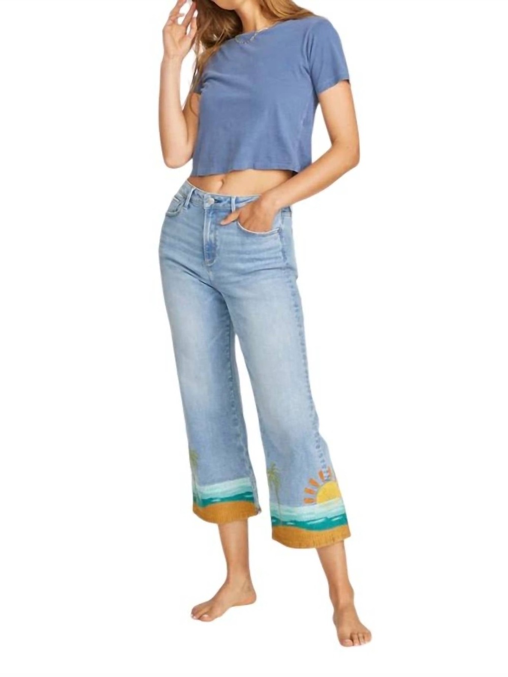 Driftwood Charlee Crop Wide Leg